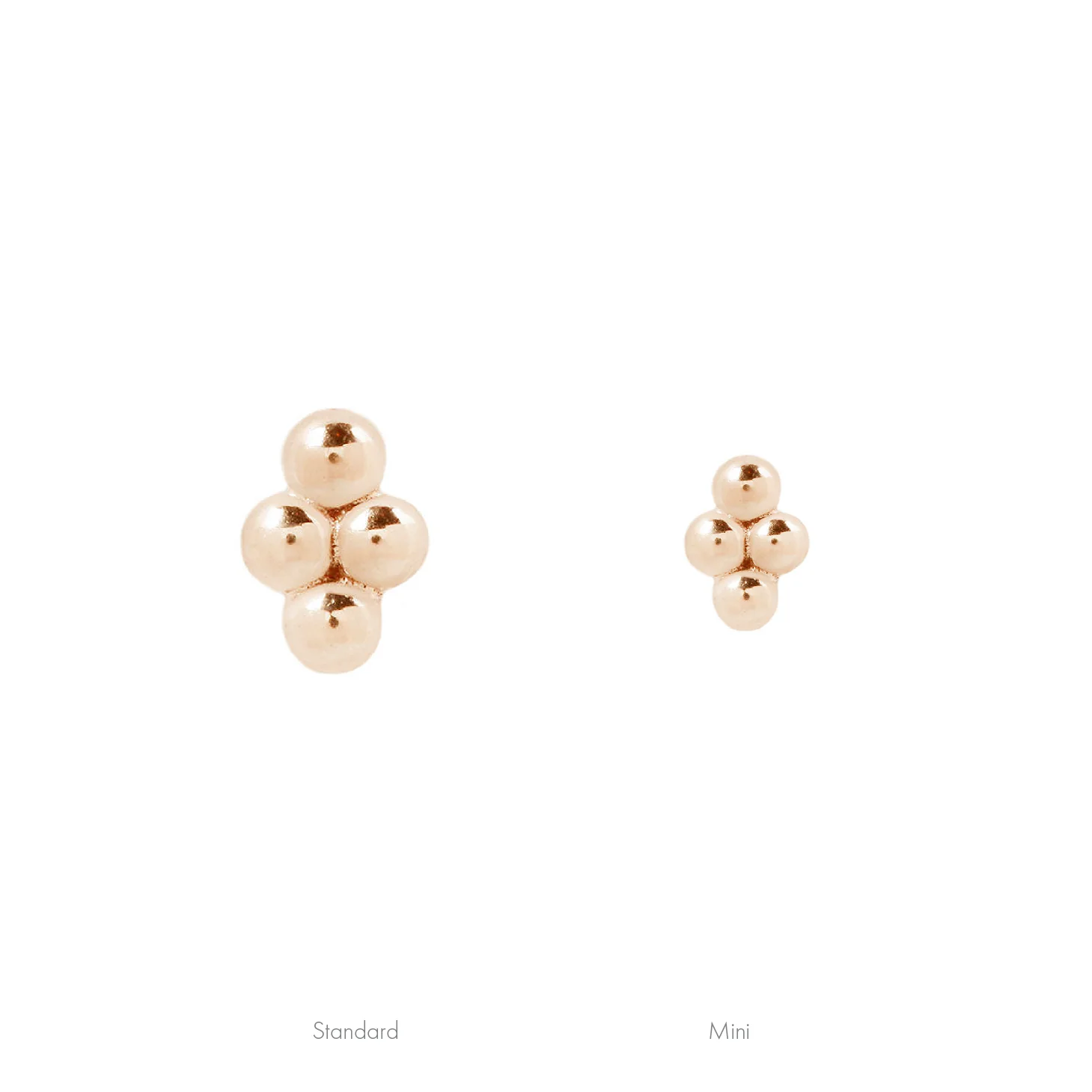 4 Bead Mini Cluster Threadless End - Image 6