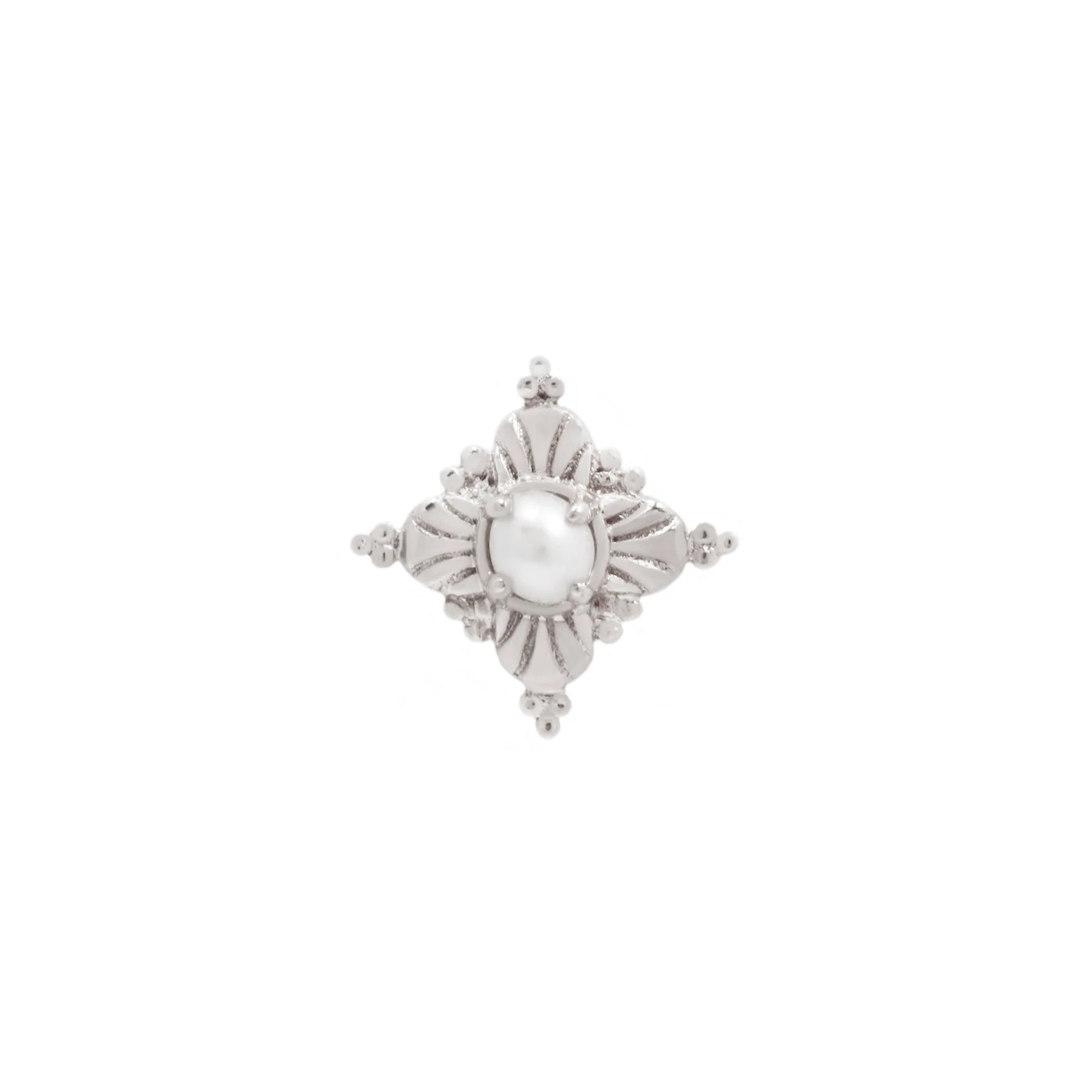 Antoinette Threadless End with Pearl - Image 4