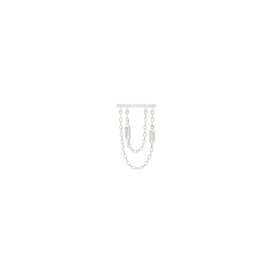 Attention Everyone Threadless End with CZ - Image 4