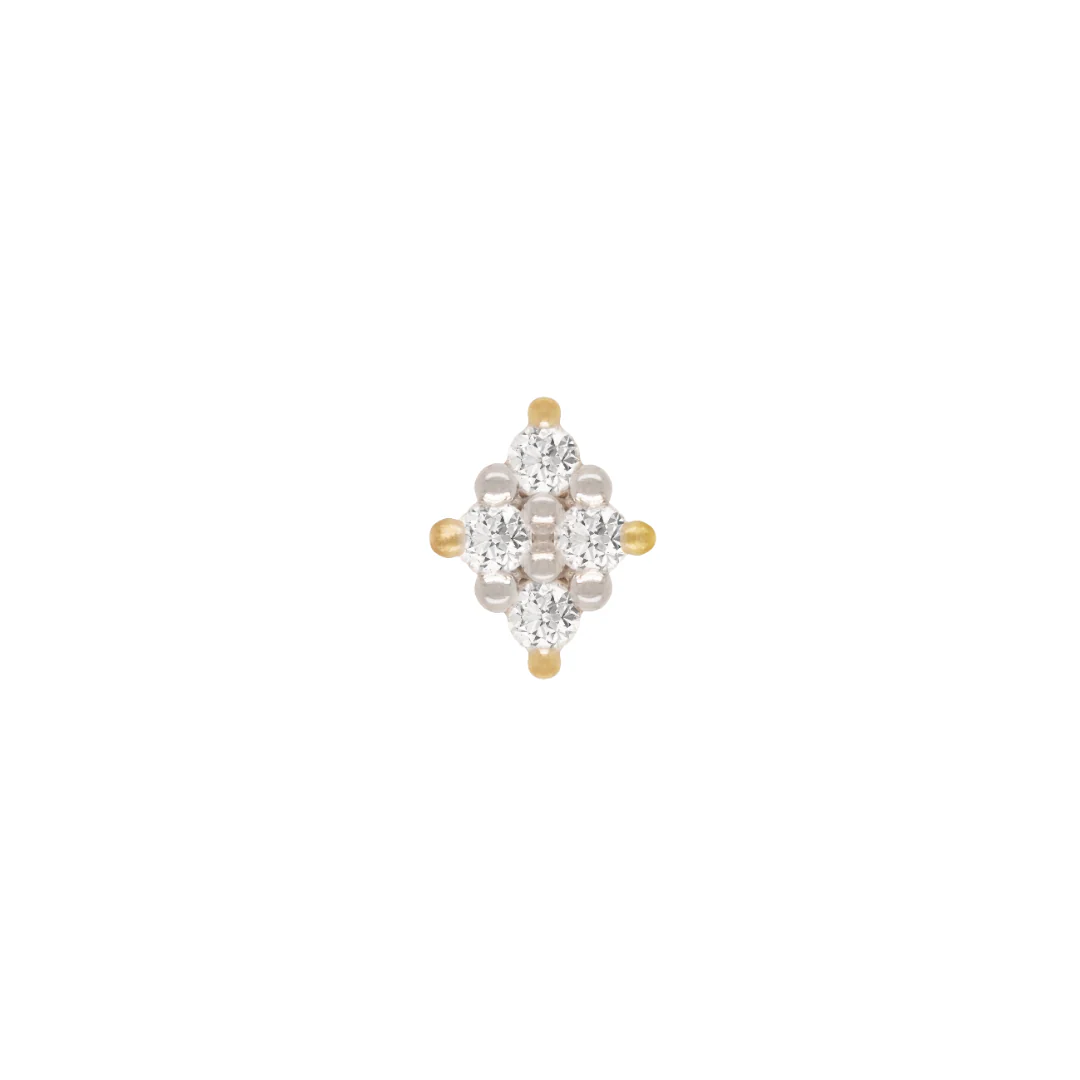 Belle Threadless End with Diamond - Image 3