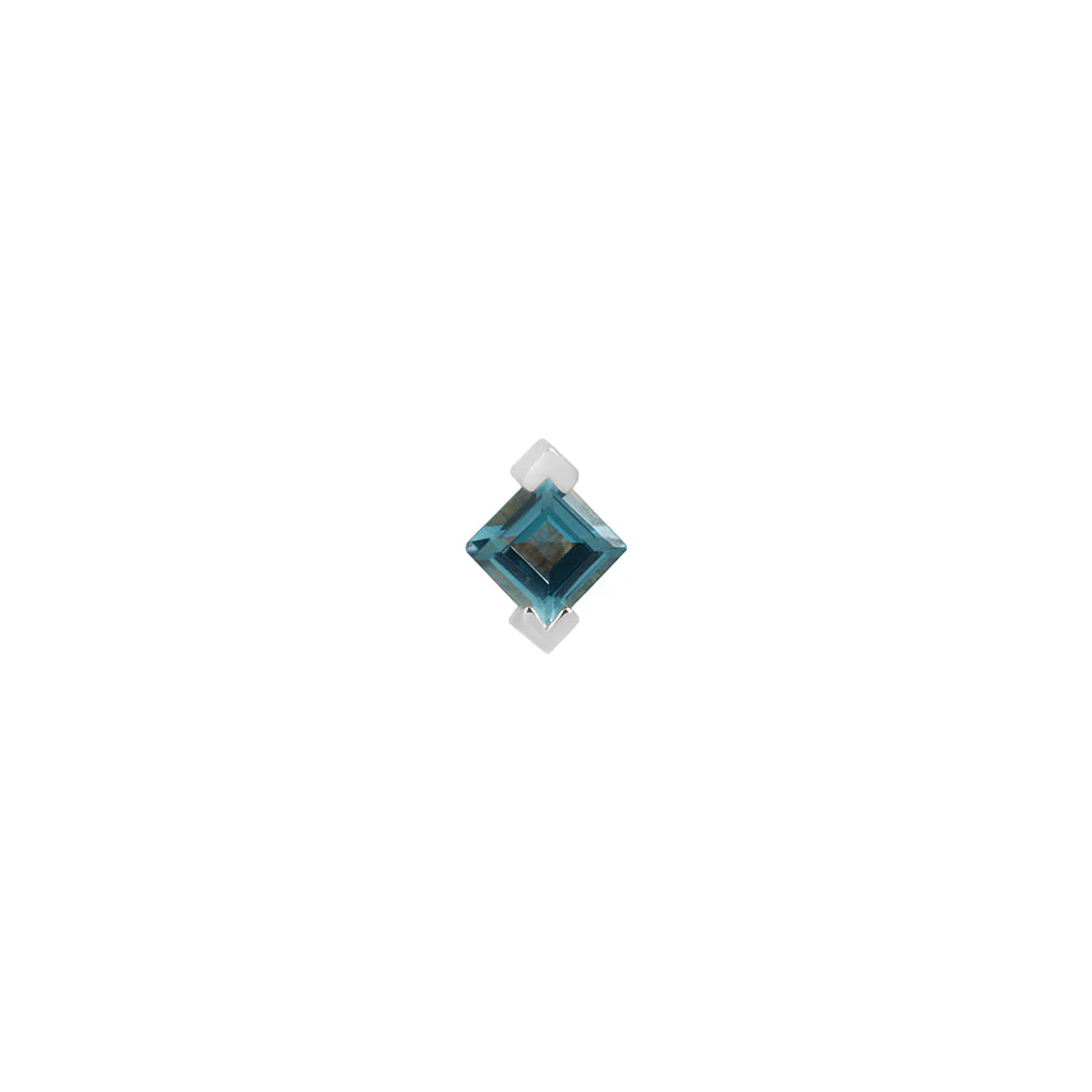 Celestial Threadless End with London Blue Topaz - Image 5