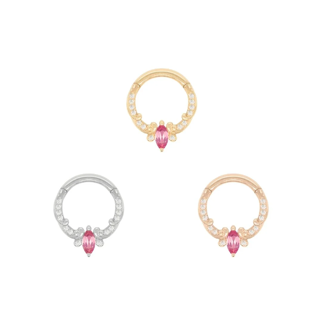 Coterie Clicker with Pink Tourmaline