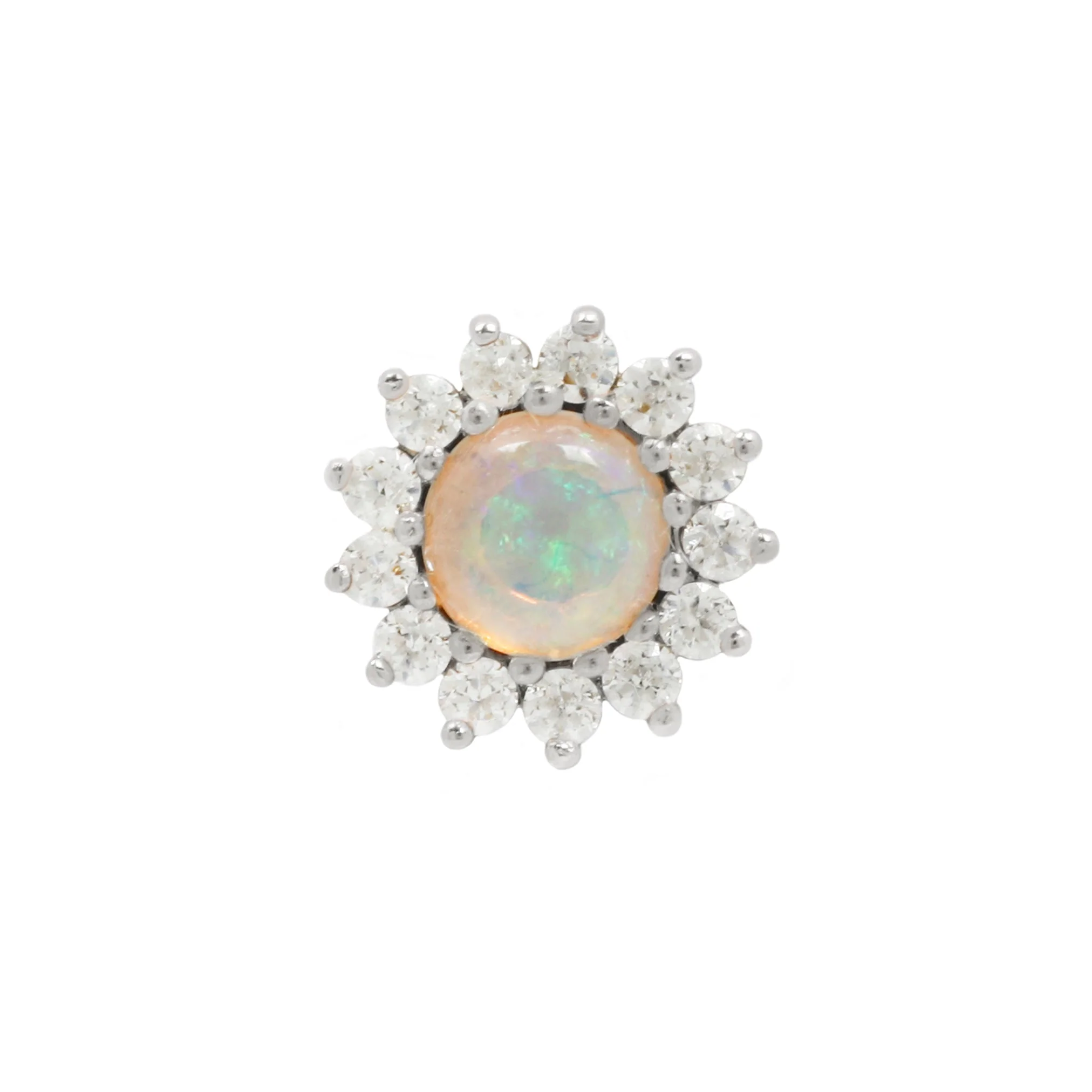 Delphine Threadless End with Opal - Image 5