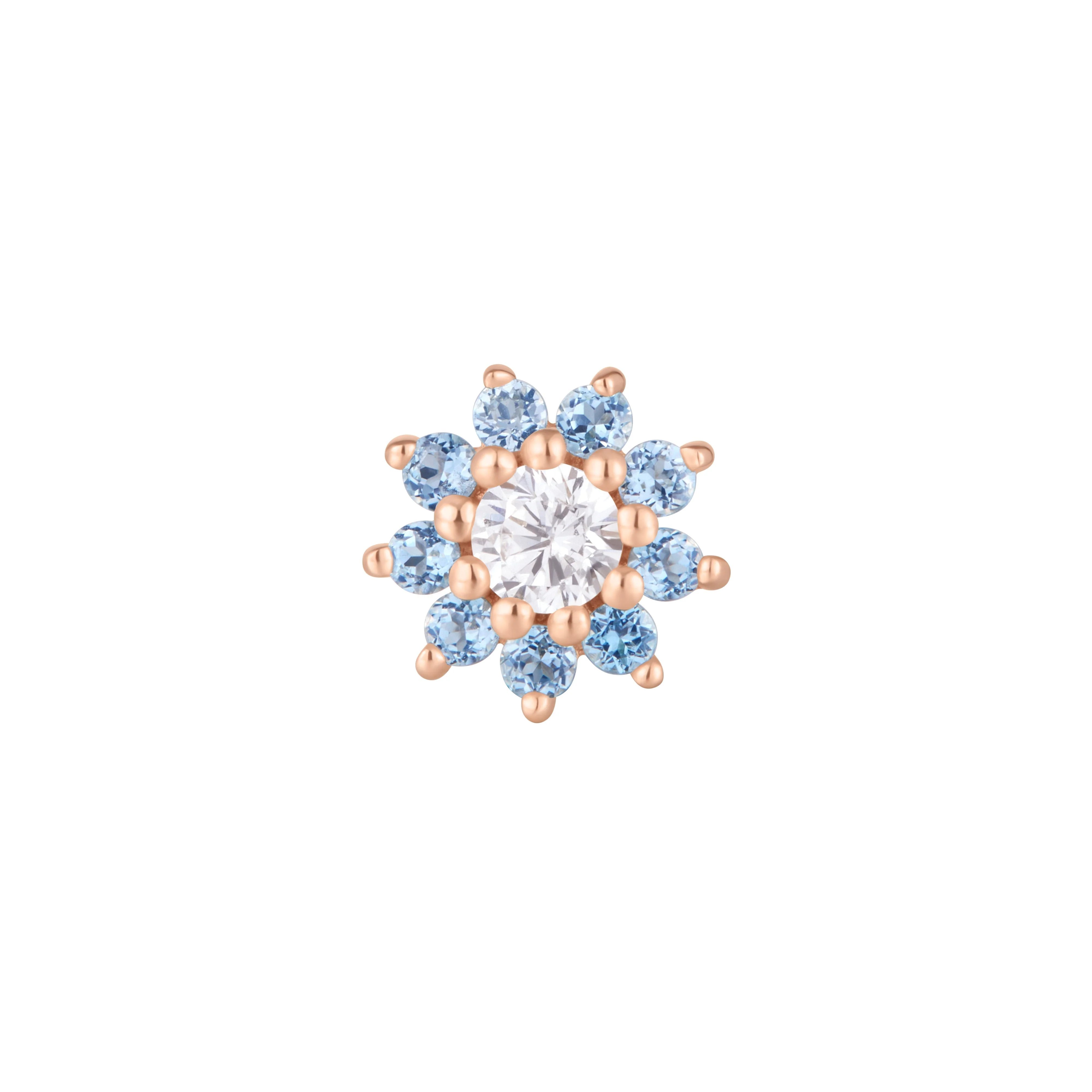 Eloise Threadless End with London Blue Topaz - Image 5