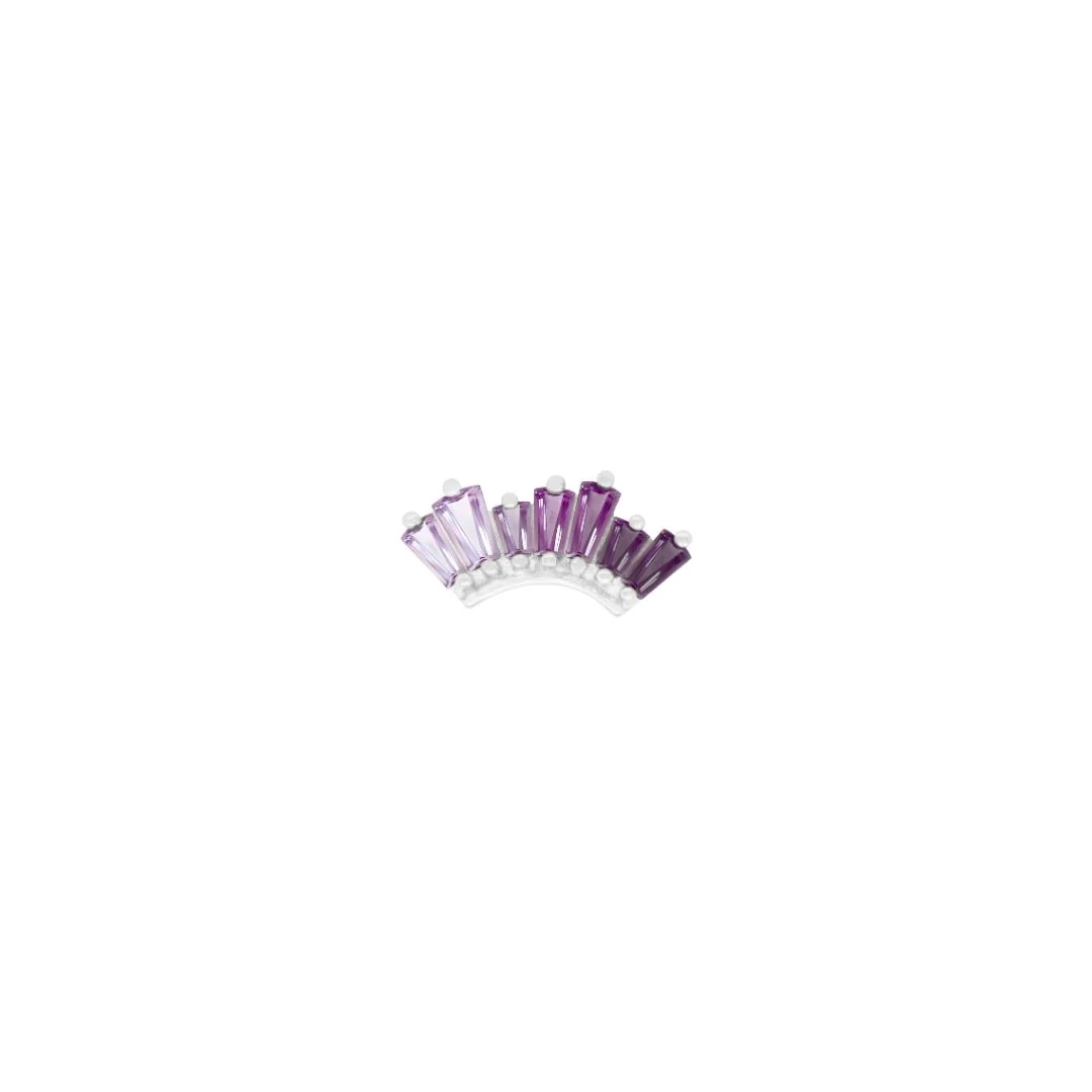 Enlighten Threadless End with Amethyst Ombre - Image 4