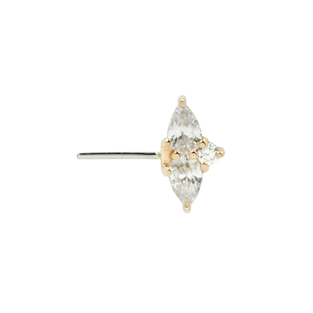 Ethereal Forward Facing Threadless End with CZ