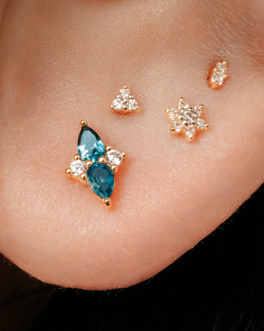 Ethereal Threadless End with London Blue Topaz - Image 2