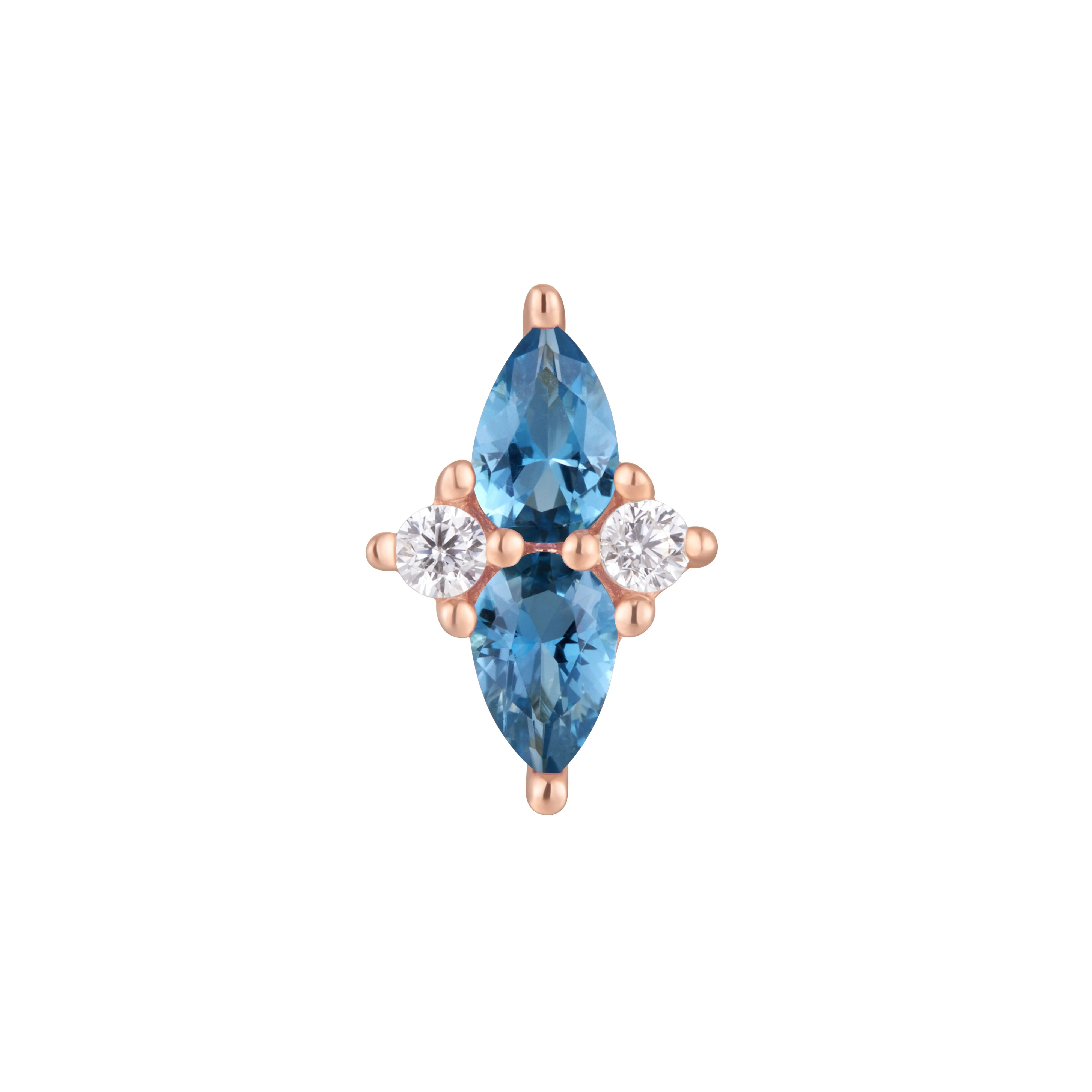 Ethereal Threadless End with London Blue Topaz - Image 6
