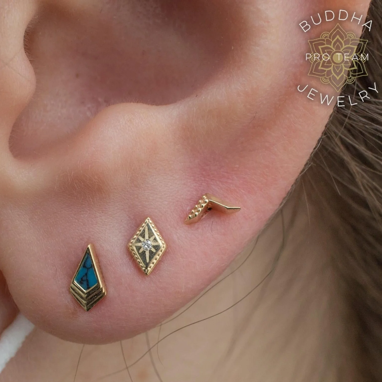 Etoile Threadless End with Diamond - Image 3