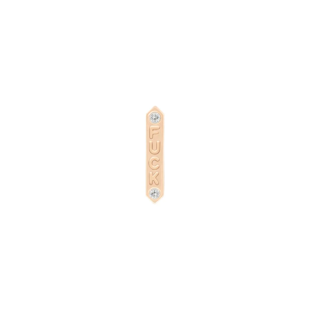 "FUCK" Threadless End with Diamond - Image 6