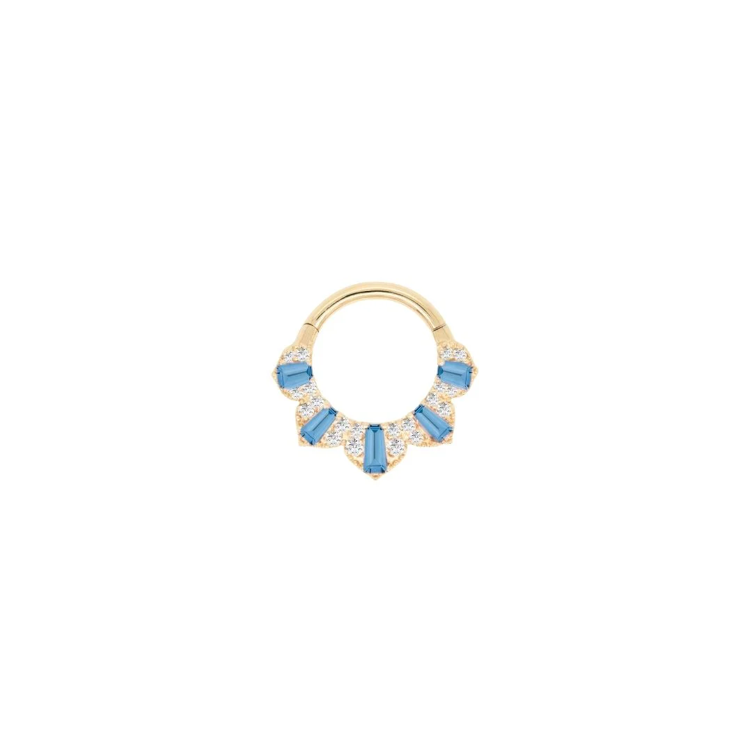 Gilty Pleasure Clicker with London Blue Topaz + Diamond - Image 3