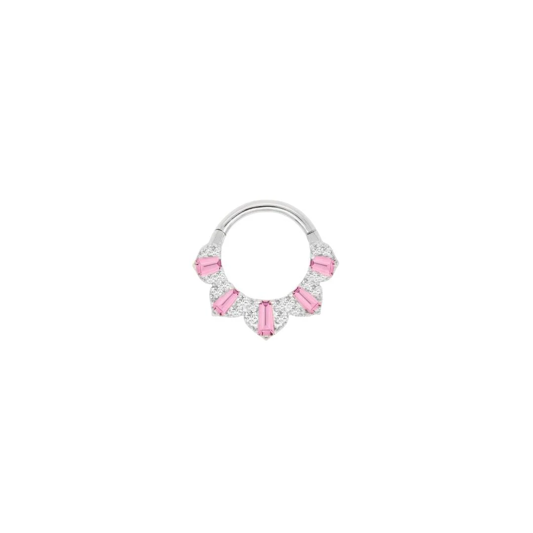 Gilty Pleasure Clicker with Pink Tourmaline + Diamond - Image 5