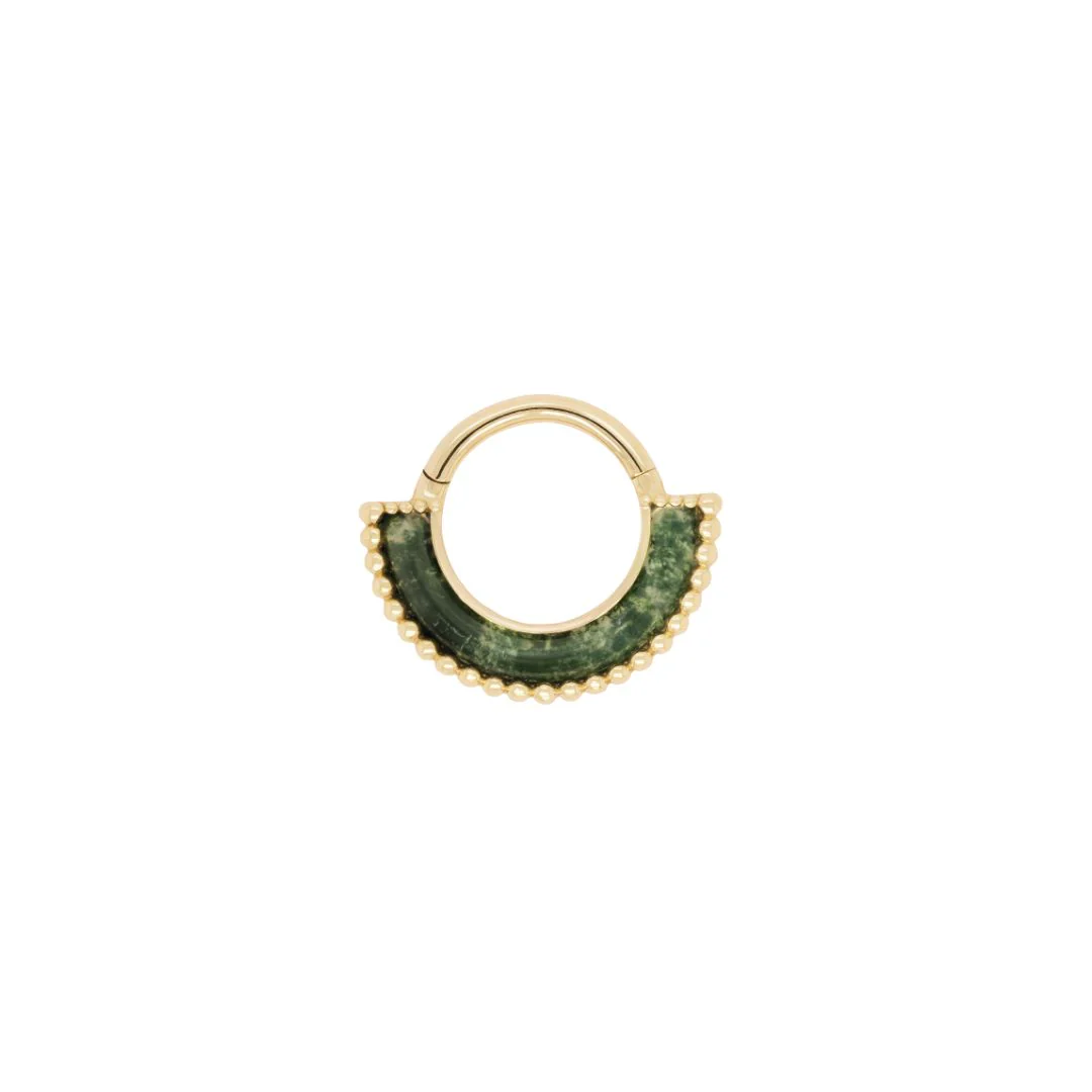 Harmonic Clicker with Moss Agate - Image 6