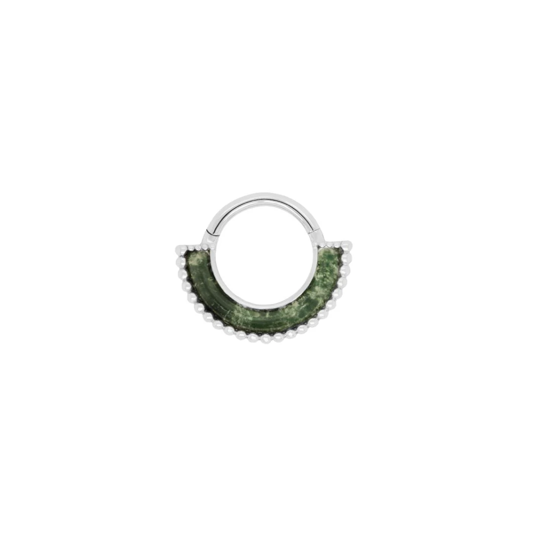 Harmonic Clicker with Moss Agate - Image 7