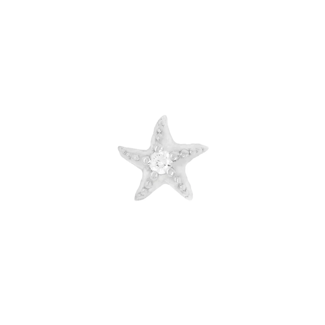 Hoku Star Threadless End with Diamond - Image 5