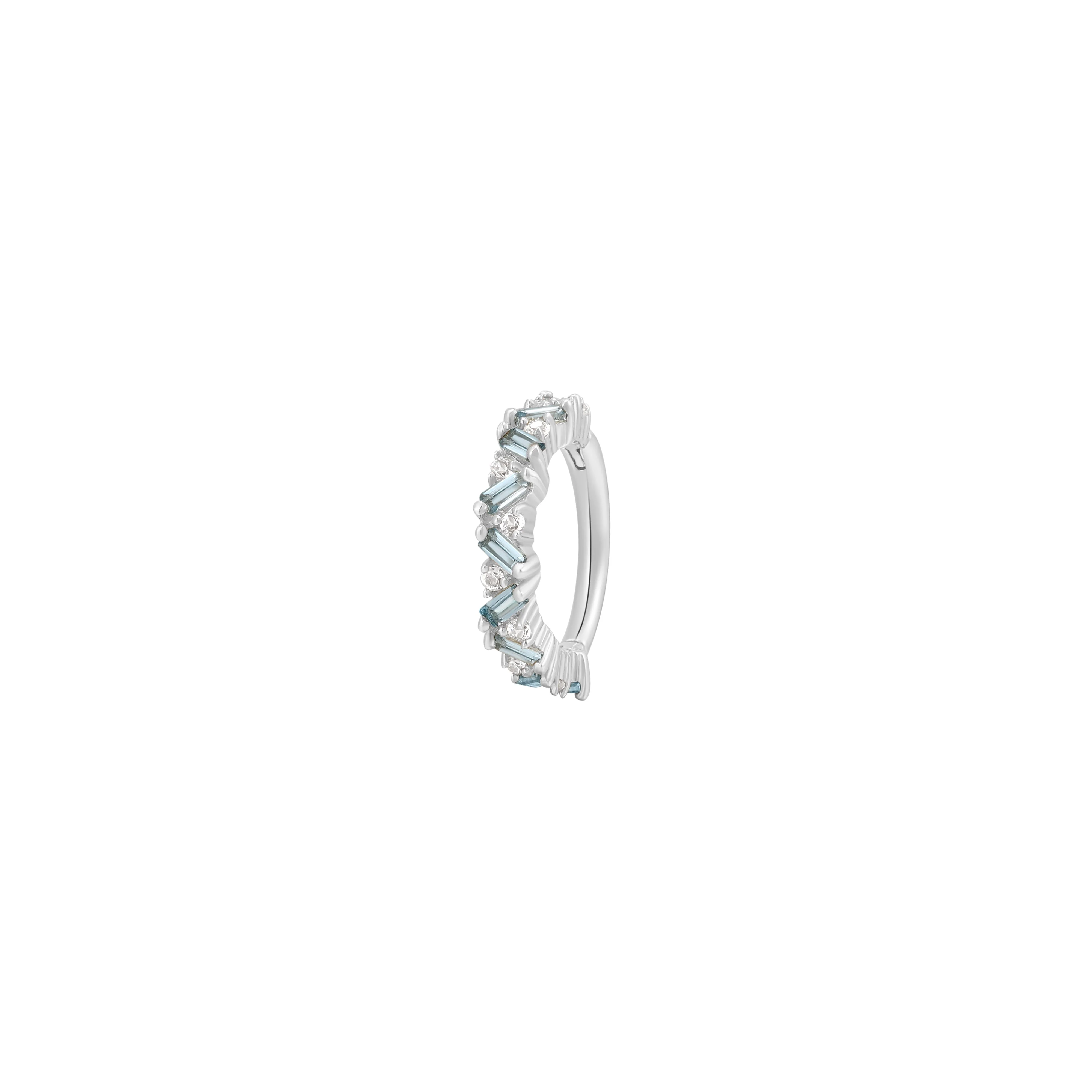 Laguna Clicker with London Blue Topaz - Image 5