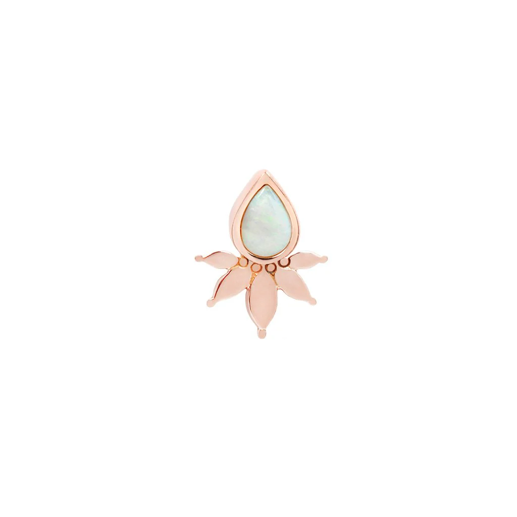 Lavish Threadless End with Opal - Image 4