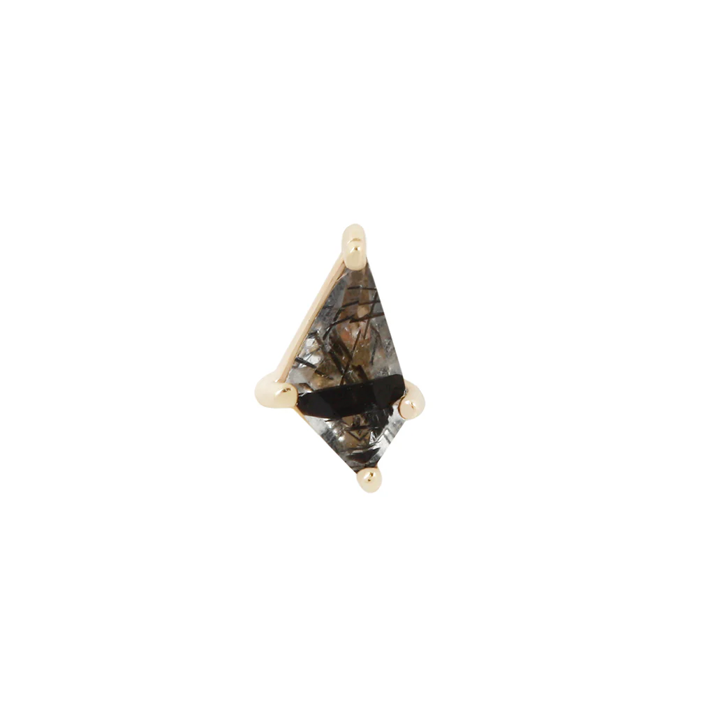 Limelight Threadless End with Tourmalinated Quartz - Image 3