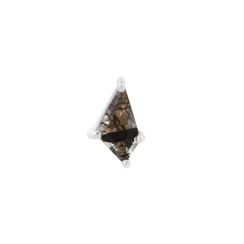 Limelight Threadless End with Tourmalinated Quartz - Image 4