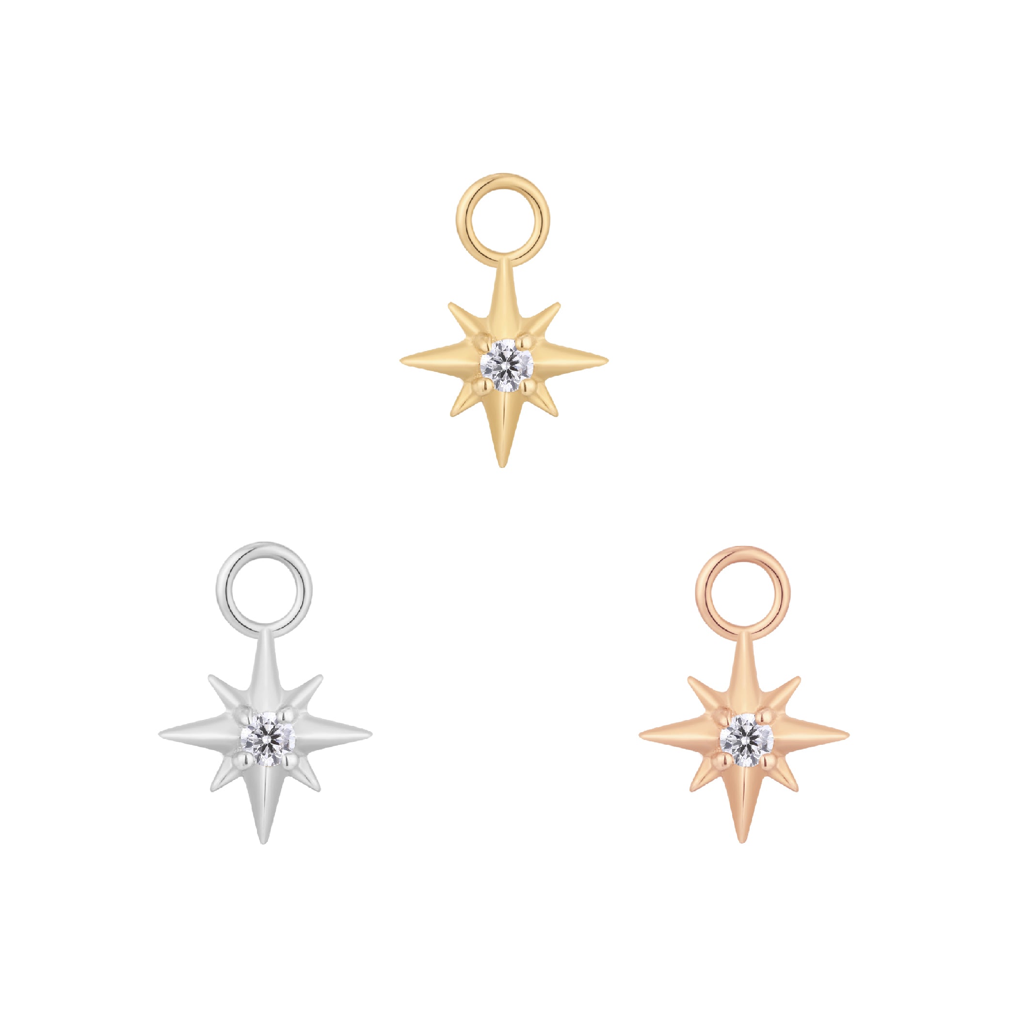 Luminary Charm with CZ