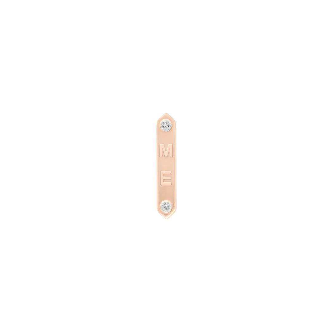 "ME" Threadless End with Diamond - Image 6