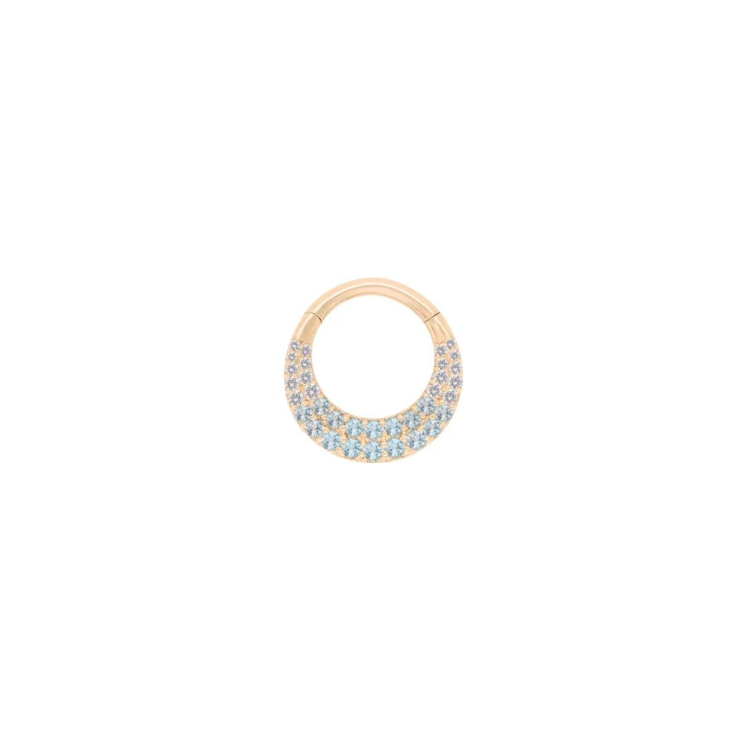 Metamorphosis Clicker with Blue Topaz Ombre - Image 3