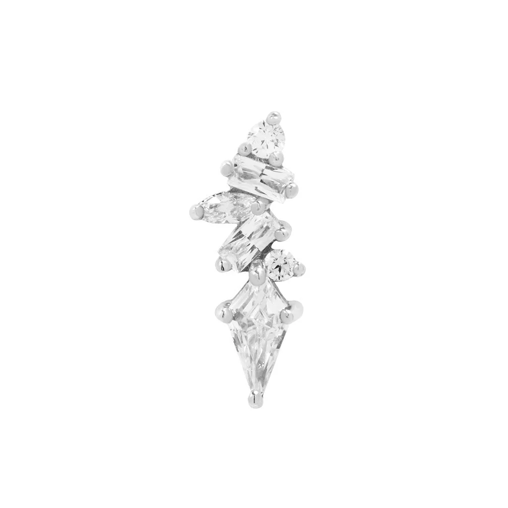 Mixt Threadless End with CZ - Image 5