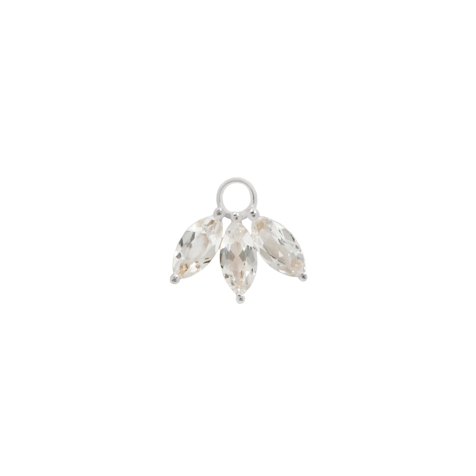 Moet Charm with White Topaz - Image 4
