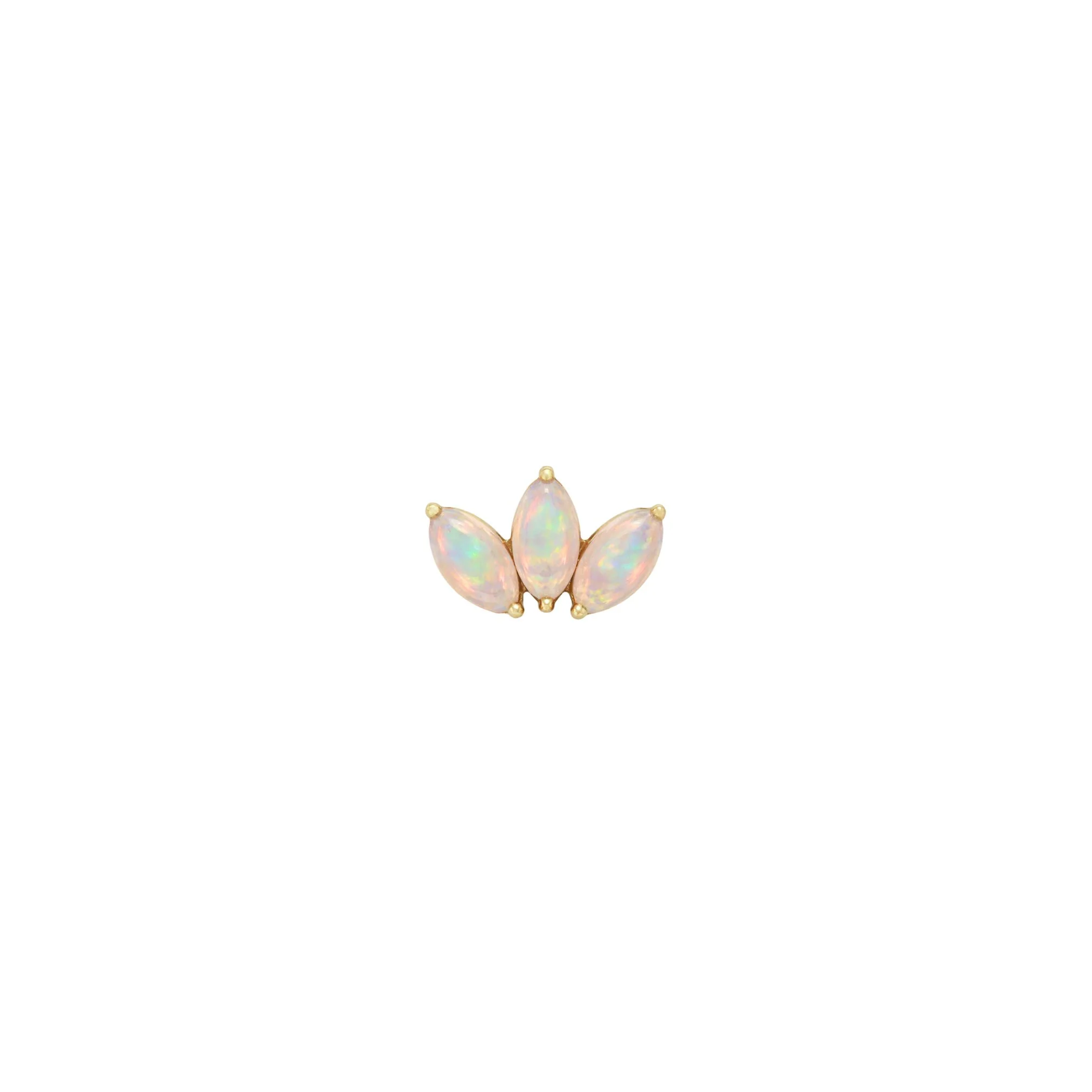 Moet Mini Threadless End with Opal - Image 4