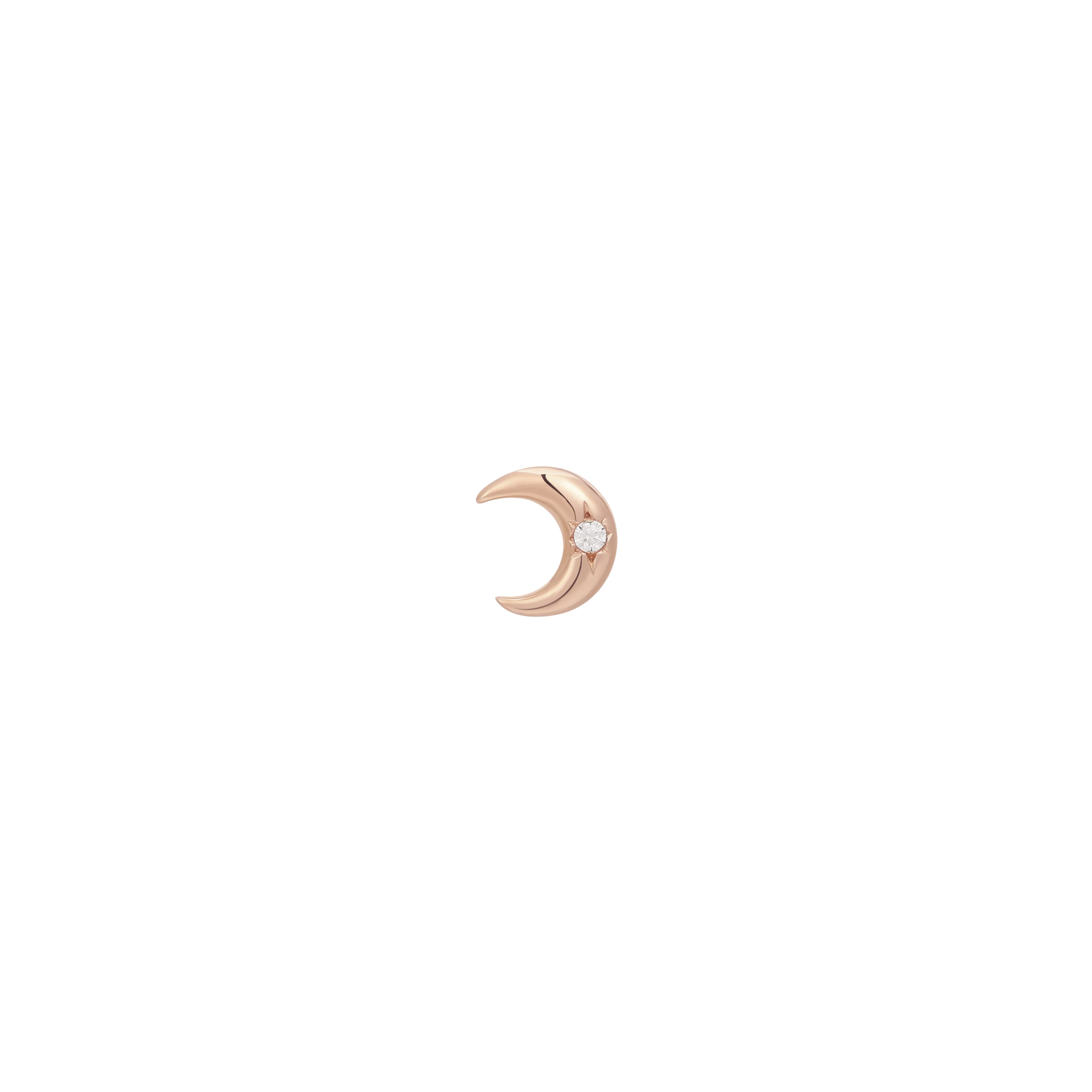 Moonshine Threadless End with CZ - Image 6