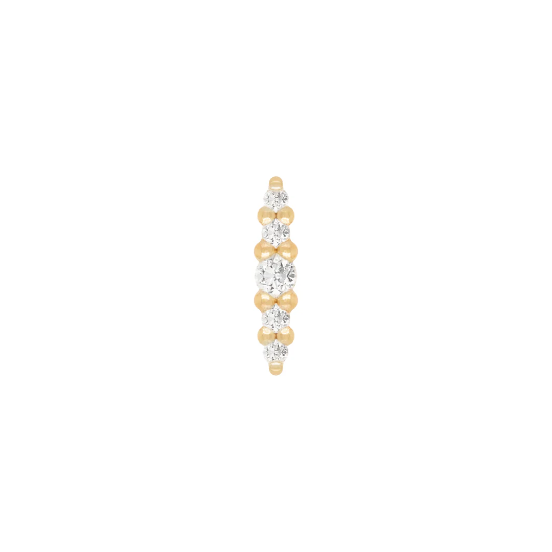 Nala Threadless End with Diamond - Image 6