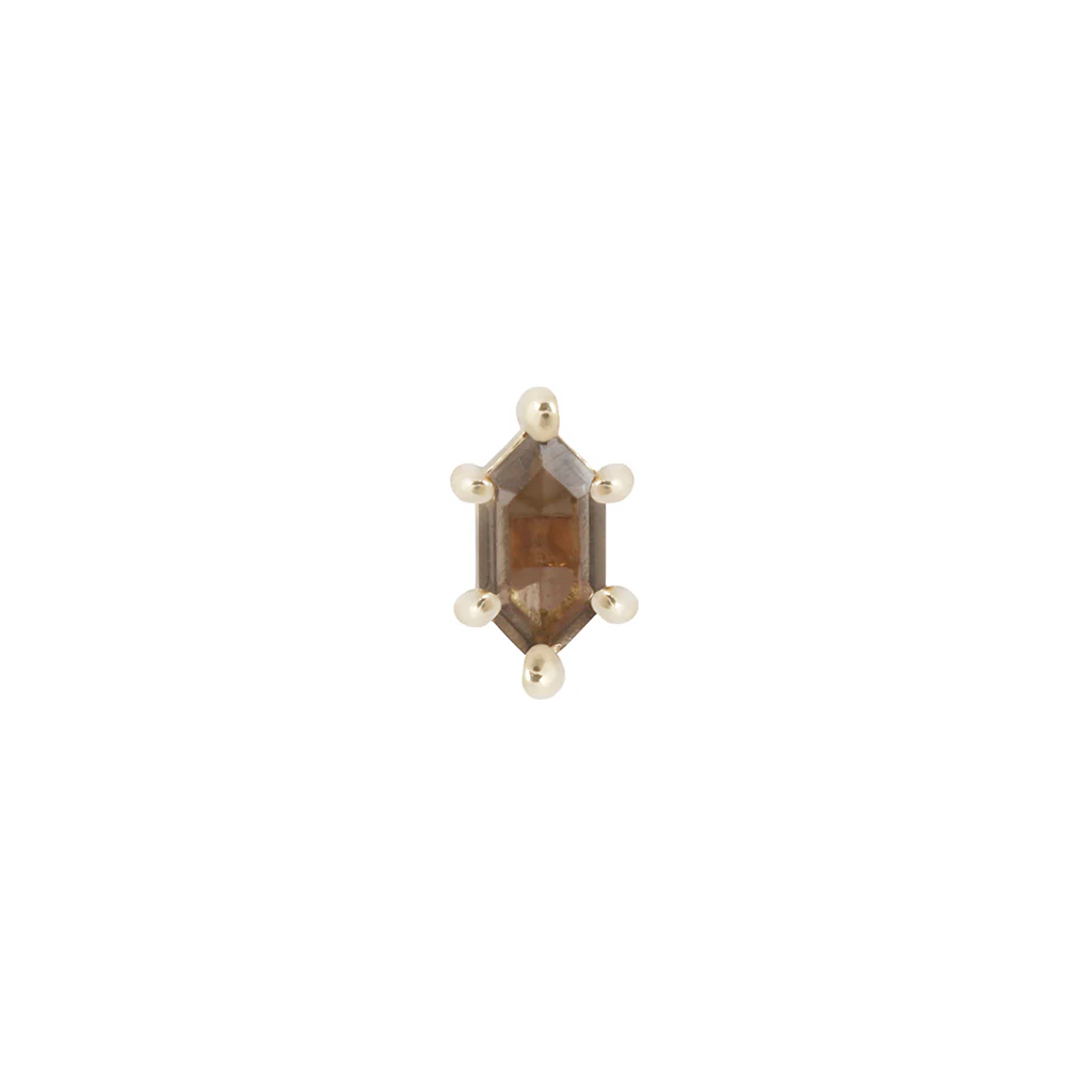 Oh Hell Yes! Threadless End with Smoky Quartz - Image 3