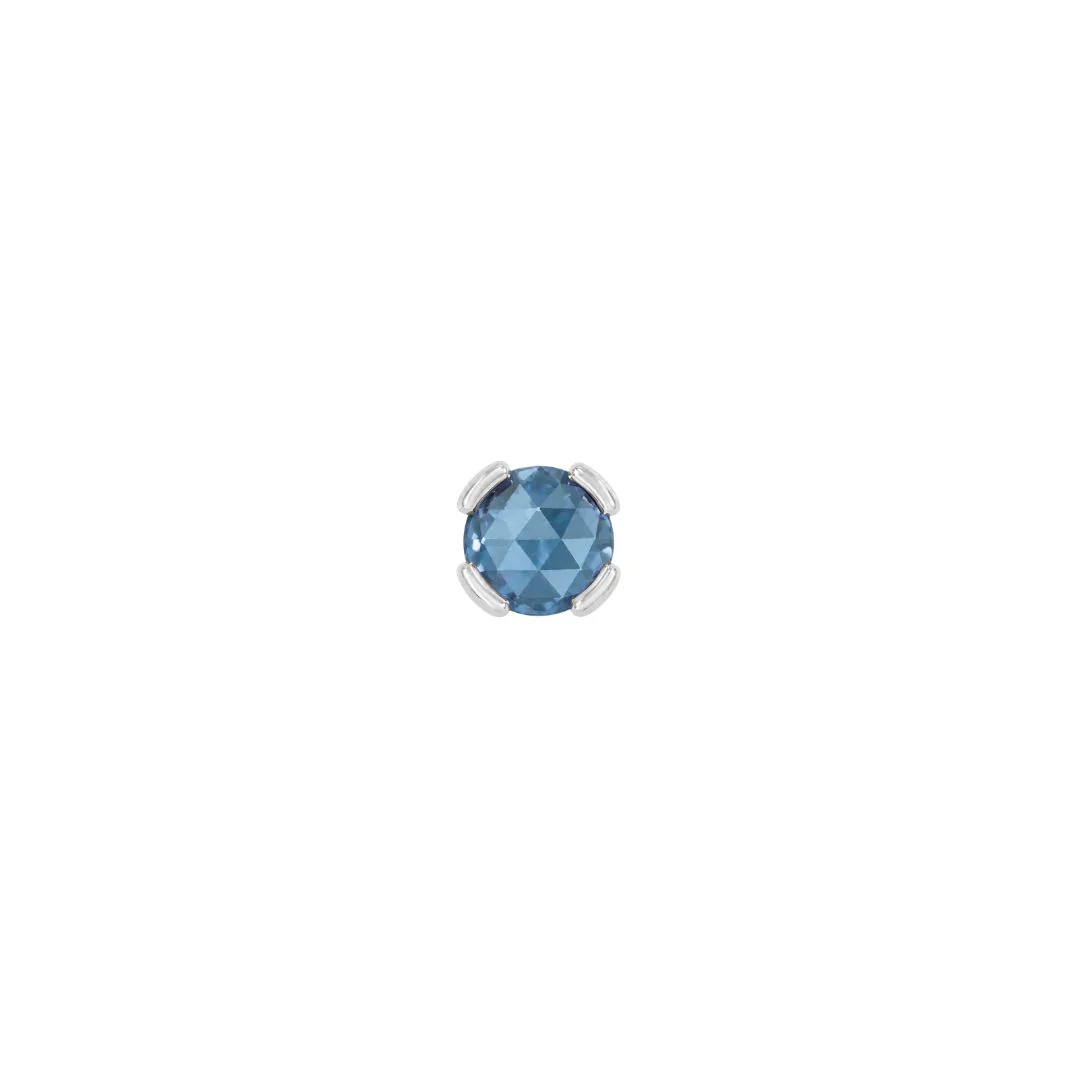 Peekaboo Threadless End with London Blue Topaz - Image 5