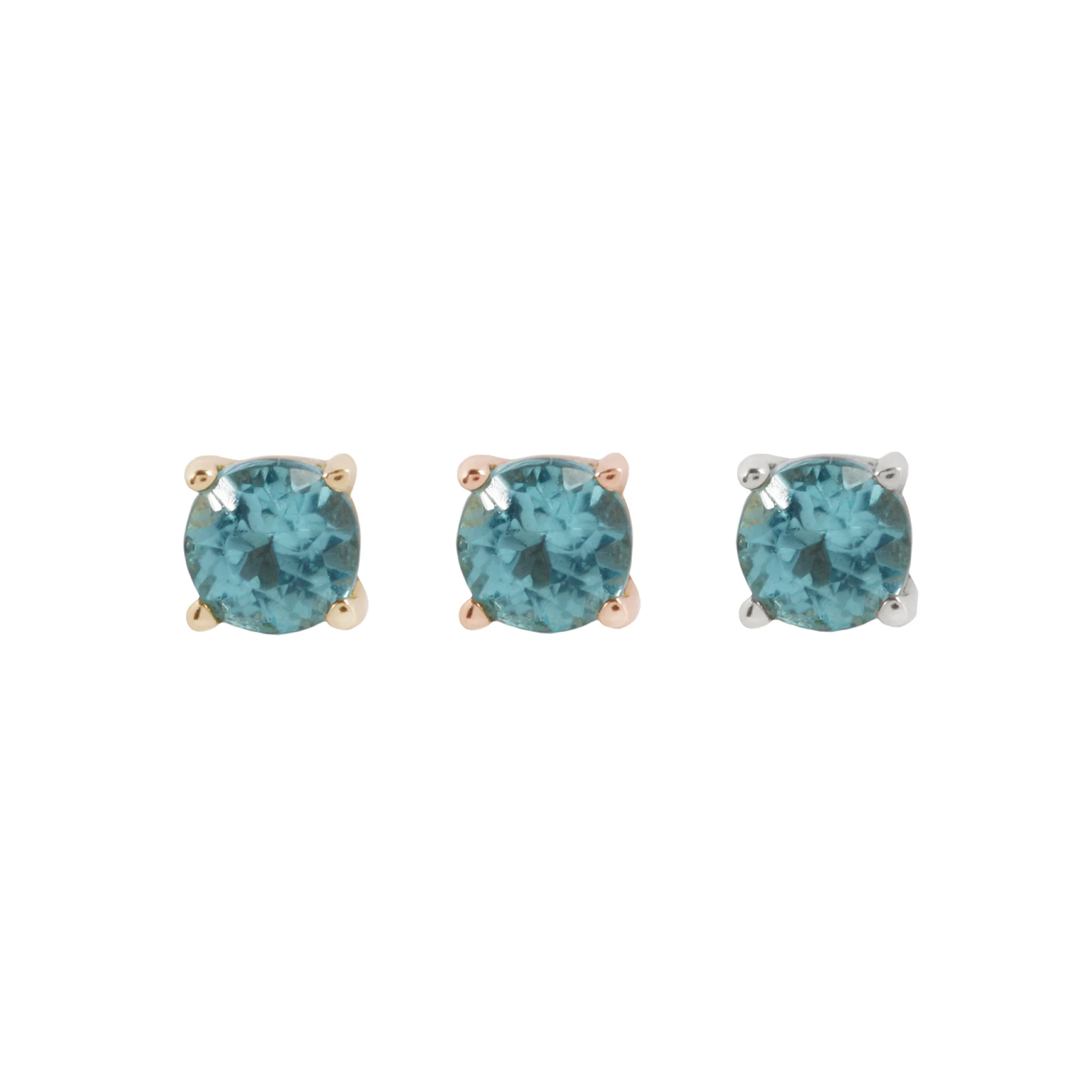 Prong Gem Threadless End with Apatite - Image 4