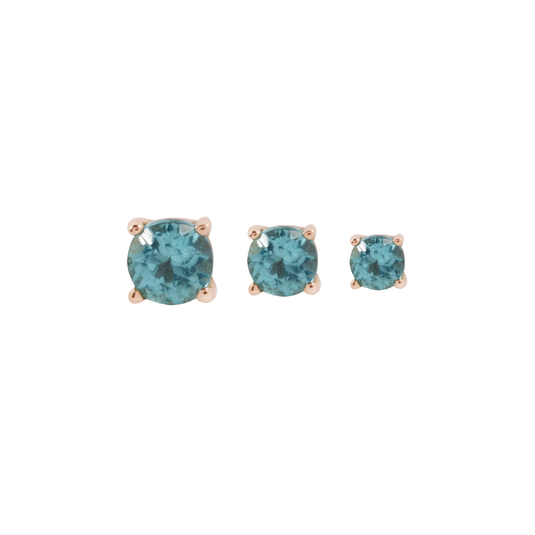 Prong Gem Threadless End with Apatite - Image 5