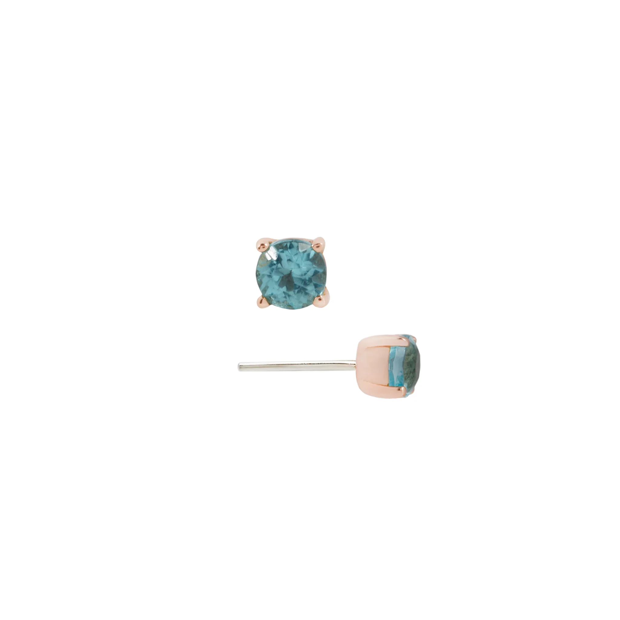 Prong Gem Threadless End with Apatite - Image 6