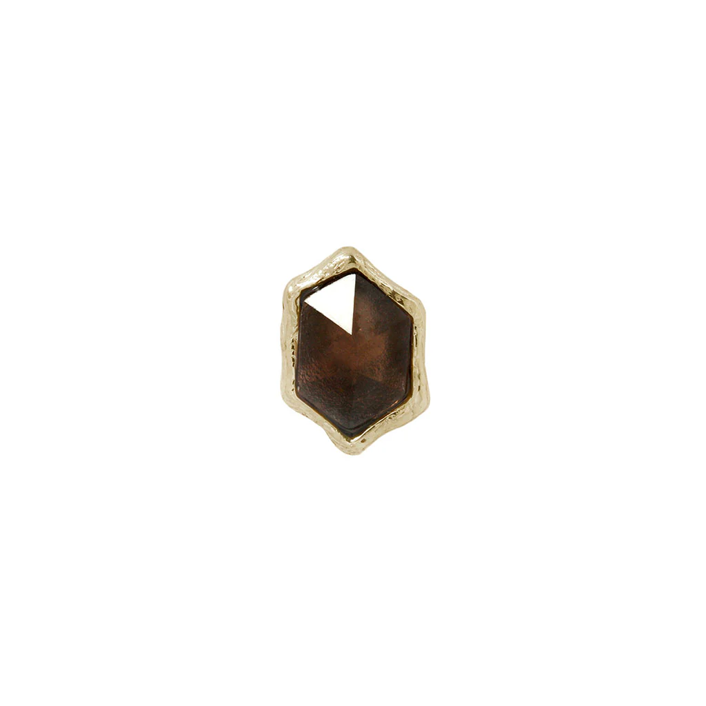 Pump Up The Volume Threadless End with Smoky Quartz - Image 5