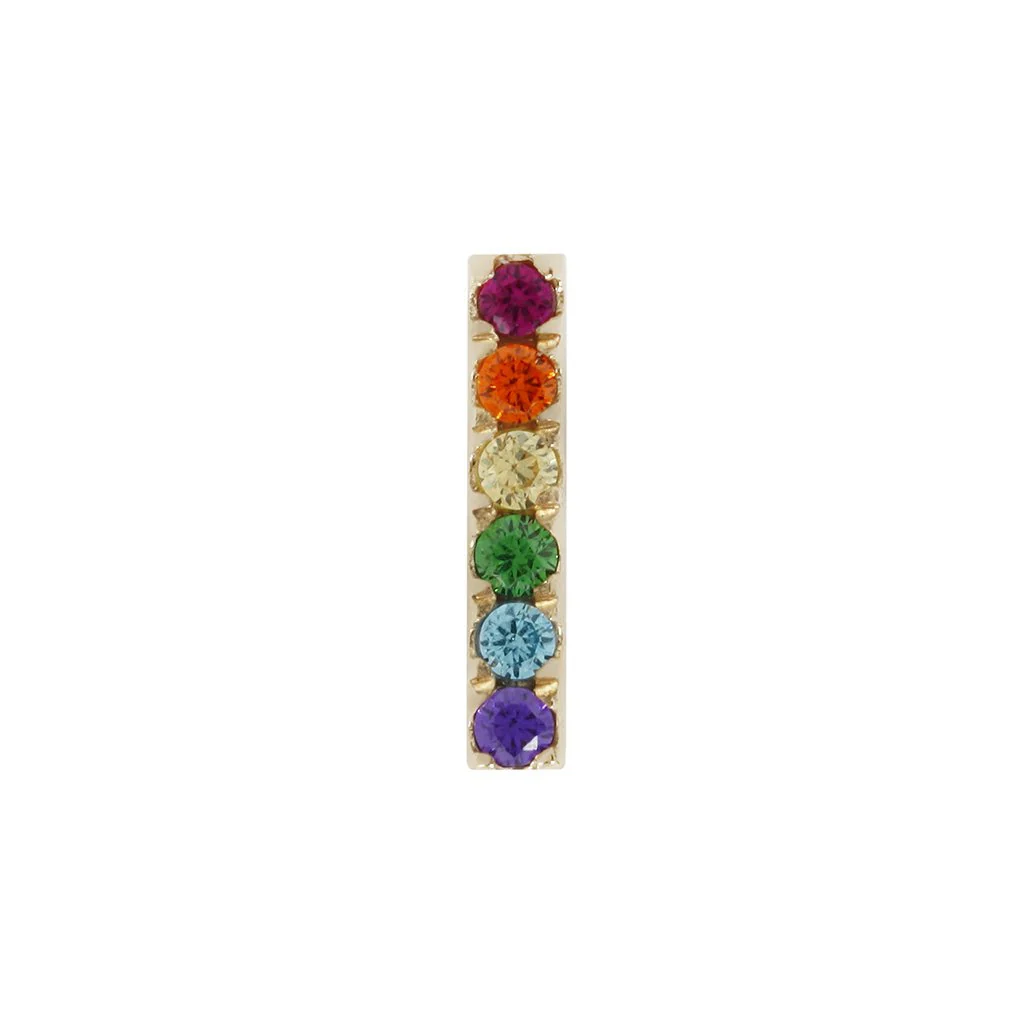 Rainbow Rowe Threadless End - Image 3