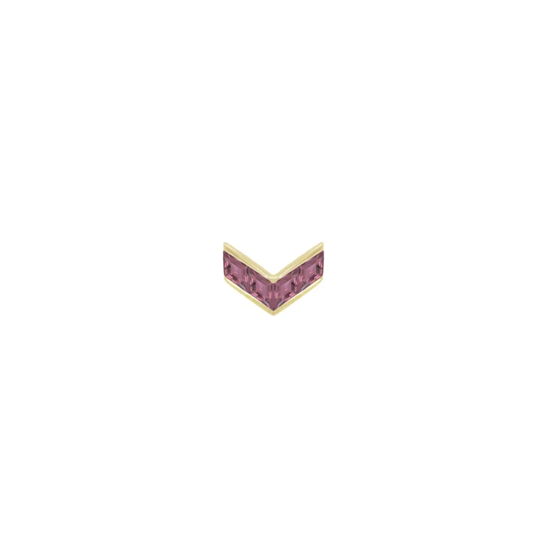 Rave Threadless End with Amethyst - Image 4