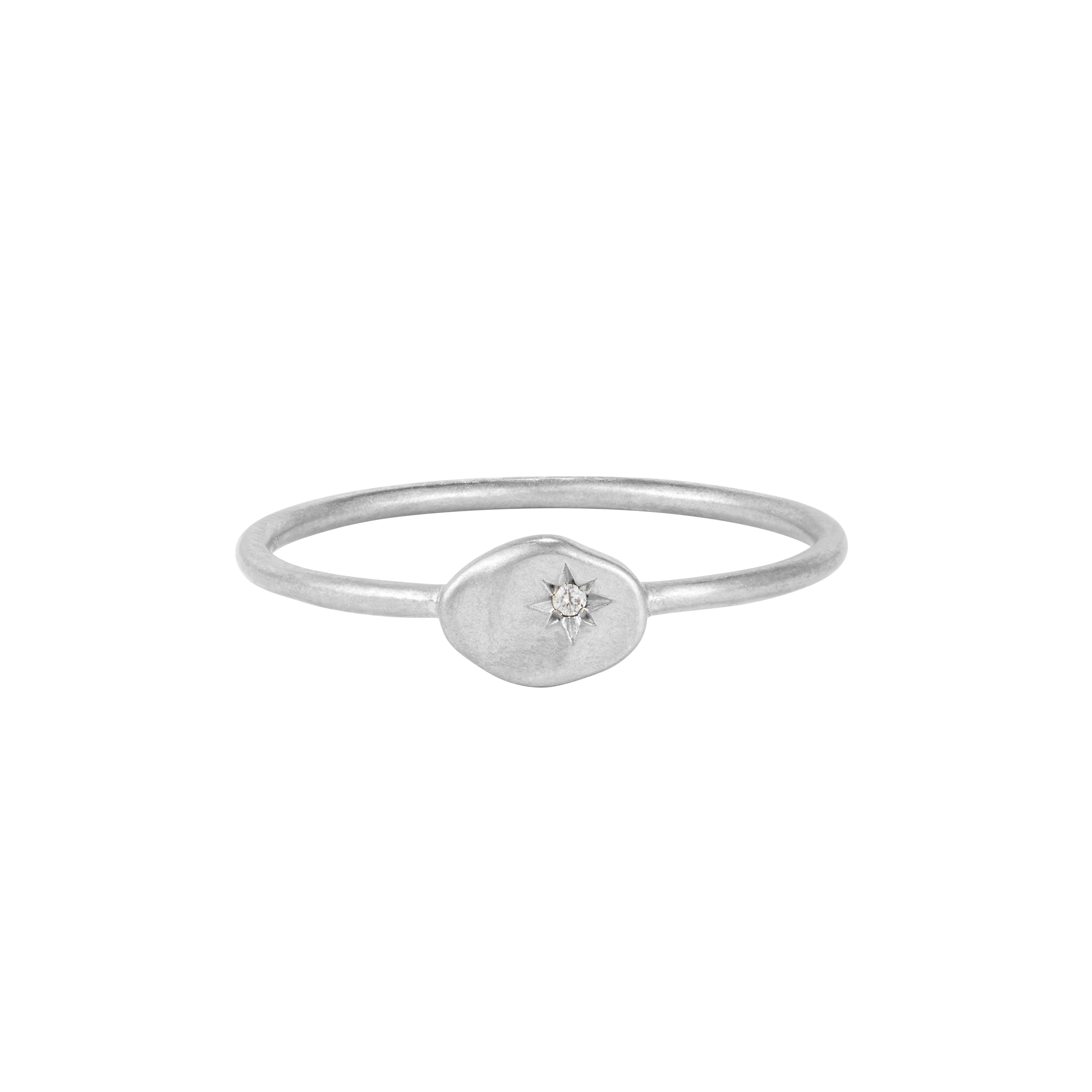 RION x Buddha Jewelry North Star Finger Ring with Diamond - Image 2