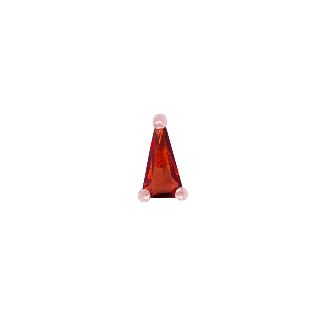 Seek Threadless End with Garnet - Image 5