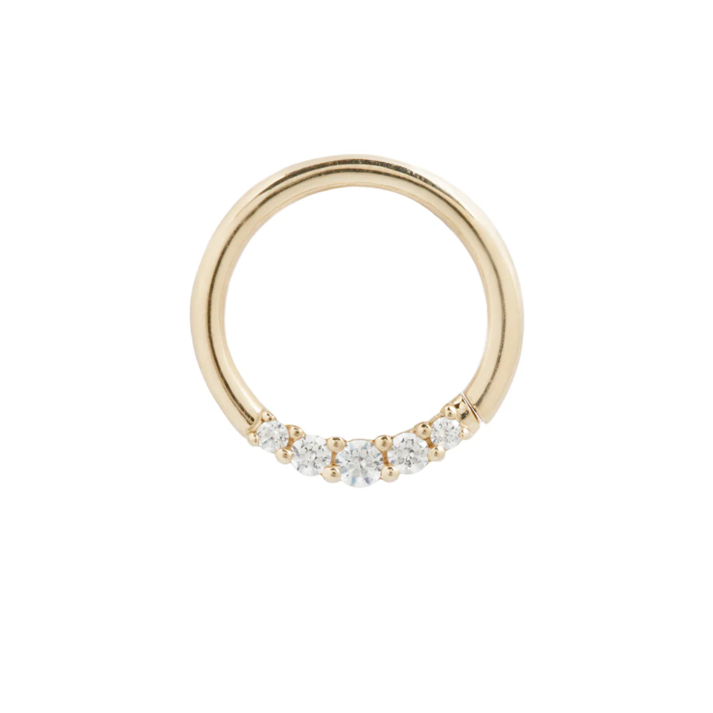 Sophia Seam Ring with CZ - Image 5