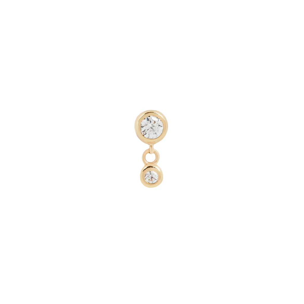 Sutton Threadless End with CZ - Image 3