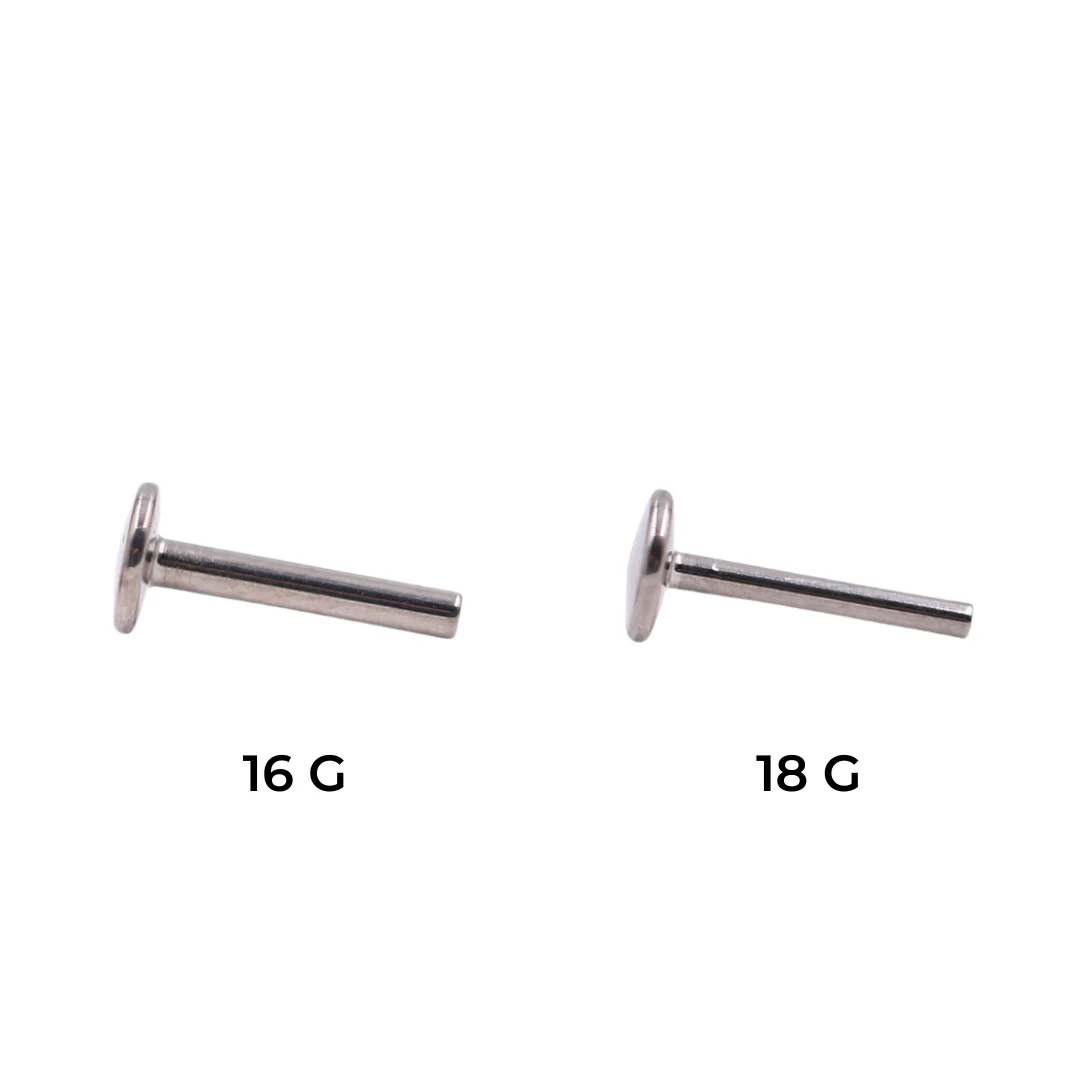 Titanium Threadless Post by Cascade Body Jewelry - Image 4