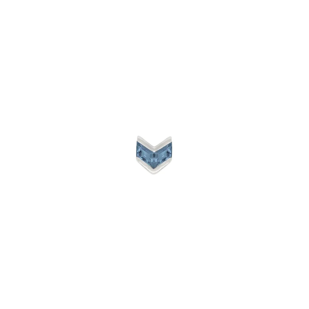 Vande Threadless End with London Blue Topaz - Image 4