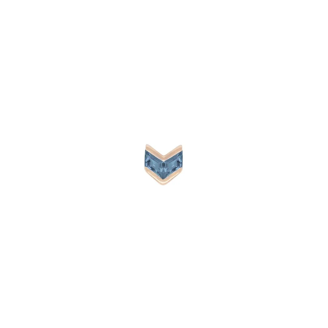 Vande Threadless End with London Blue Topaz - Image 5