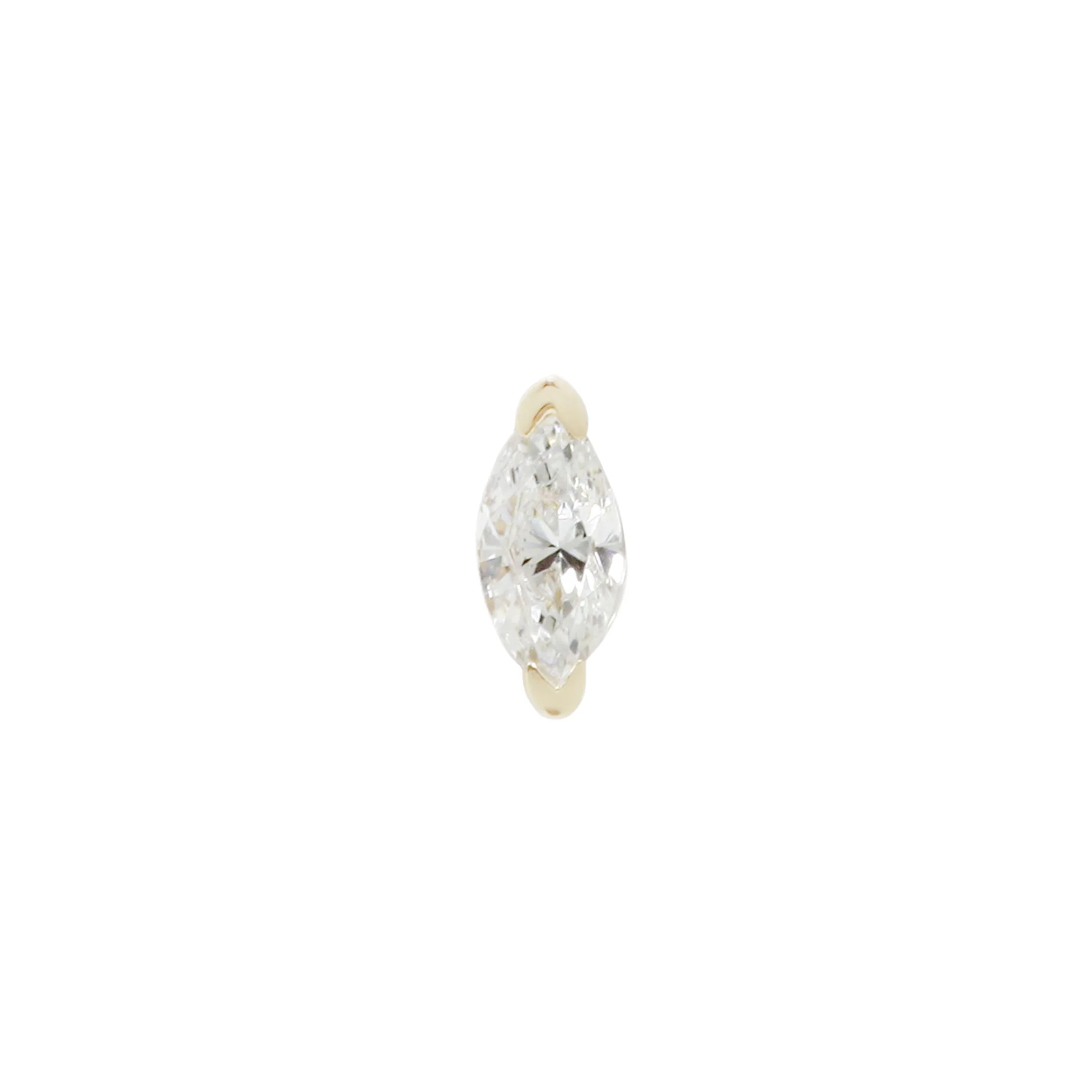 Zuri Threadless End with Diamond - Image 4