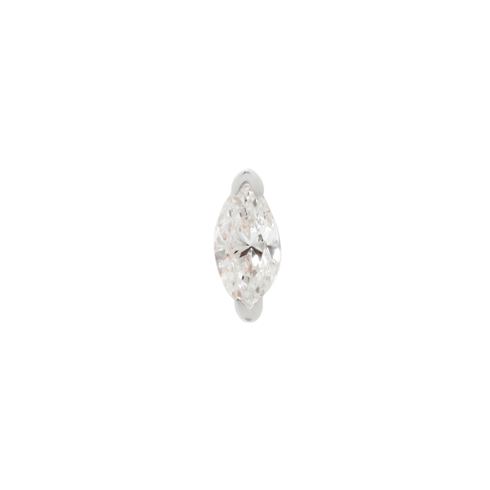 Zuri Threadless End with Diamond - Image 5