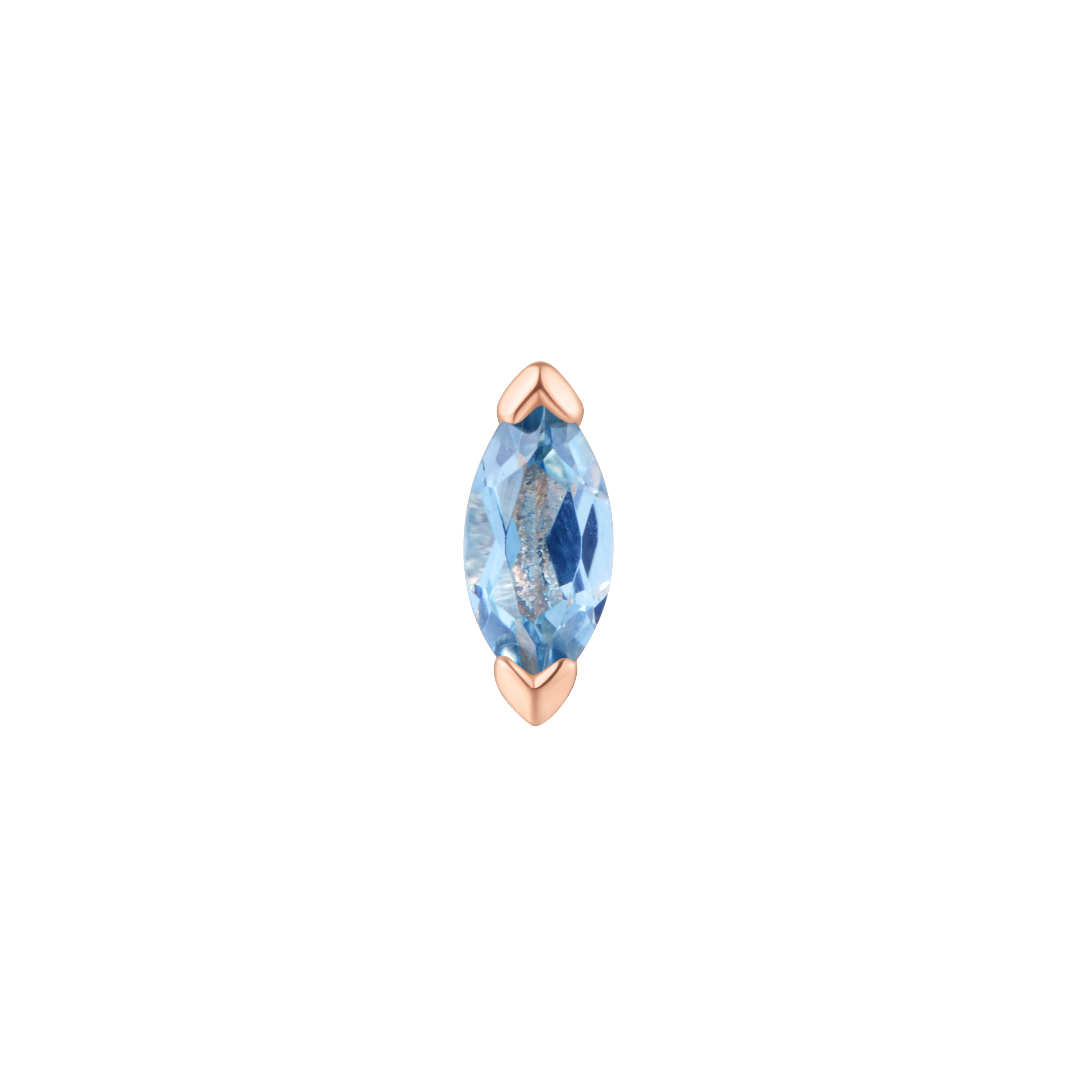 Zuri Threadless End with London Blue Topaz - Image 5